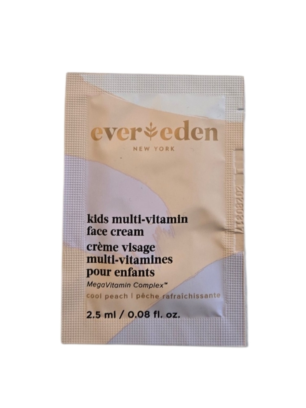 5 for $10 Evereden Kids Multi-Vitamin Face Cream 2.5ml